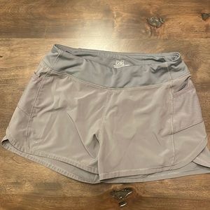 Athleta Girl Record Breaker 3” Gray Shorts - Size L (12)